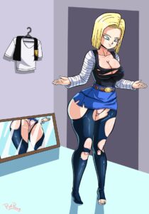 ANDROID18 HENTAI MEETS KRILLIN – PINK PAWG