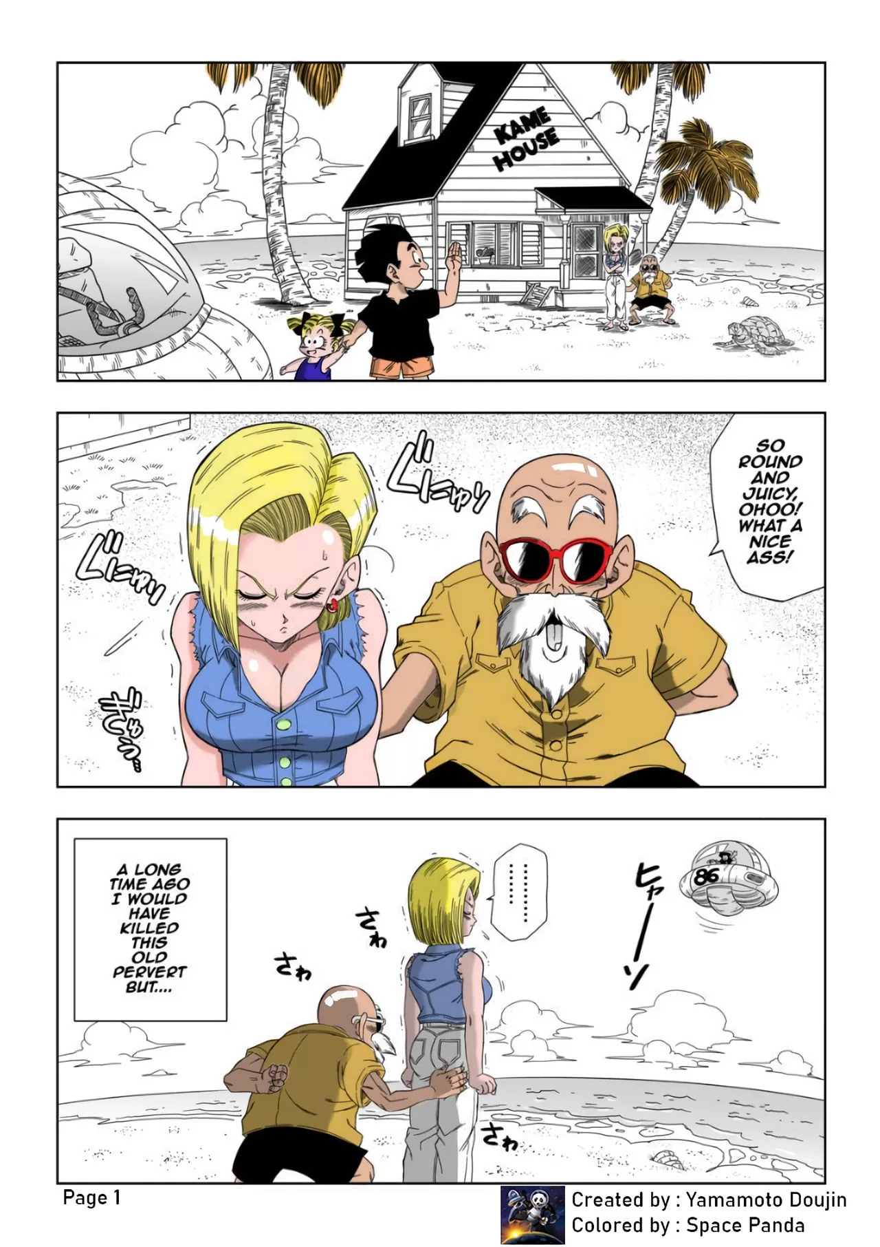 Dragon Ball Z Android 18 Porn - ANDROID N18 VS KAMESENNIN â€“ YAMAMOTO | DRAGON BALL Z ANDROID 18 PORN Â»  Hentaia