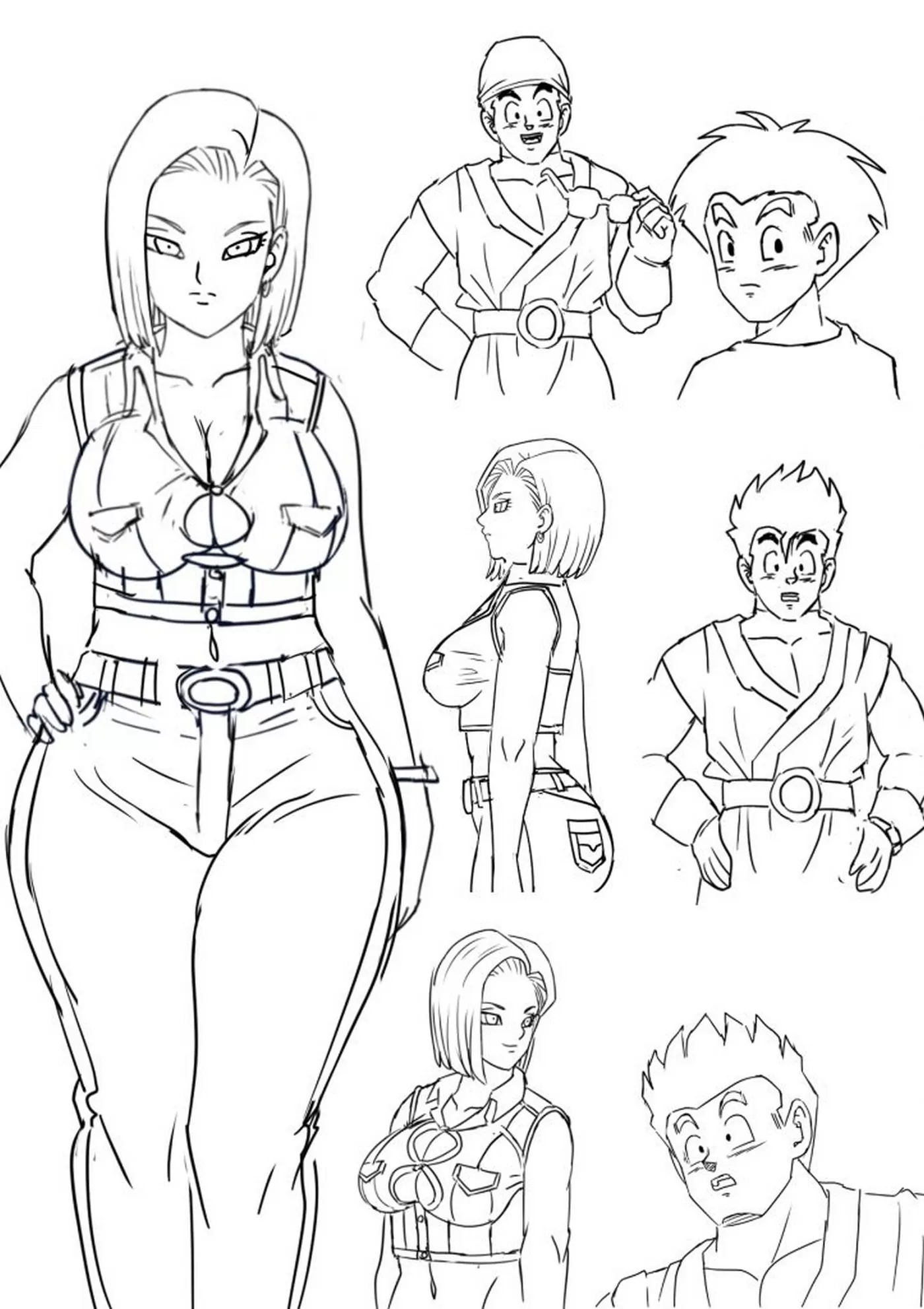 DBZ PORN ANDROID 18