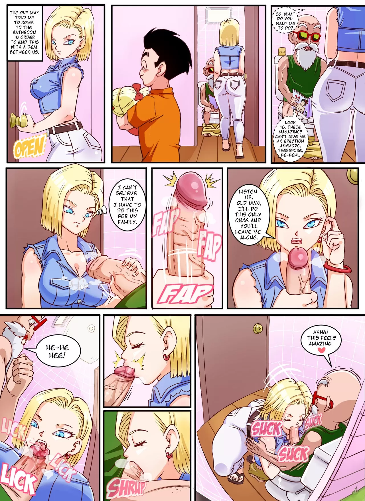 PORN ANDROID 18